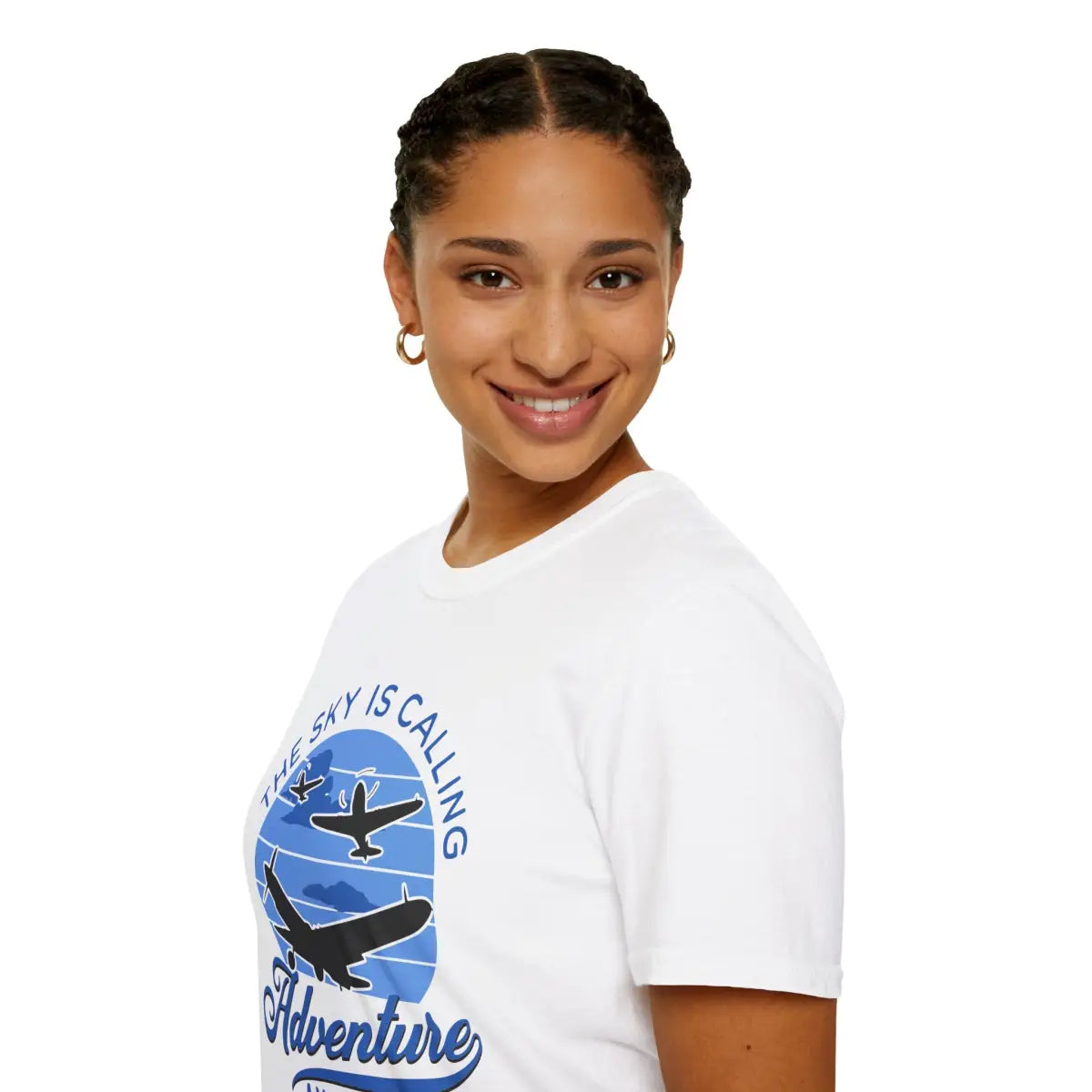 The Sky is Calling - Adventure Awaits - T-Shirt - Gifts for pilots - Aviation apparel