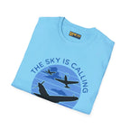 The Sky is Calling - Adventure Awaits - T-Shirt - Pilot gifts - WWII warbird t-shirt