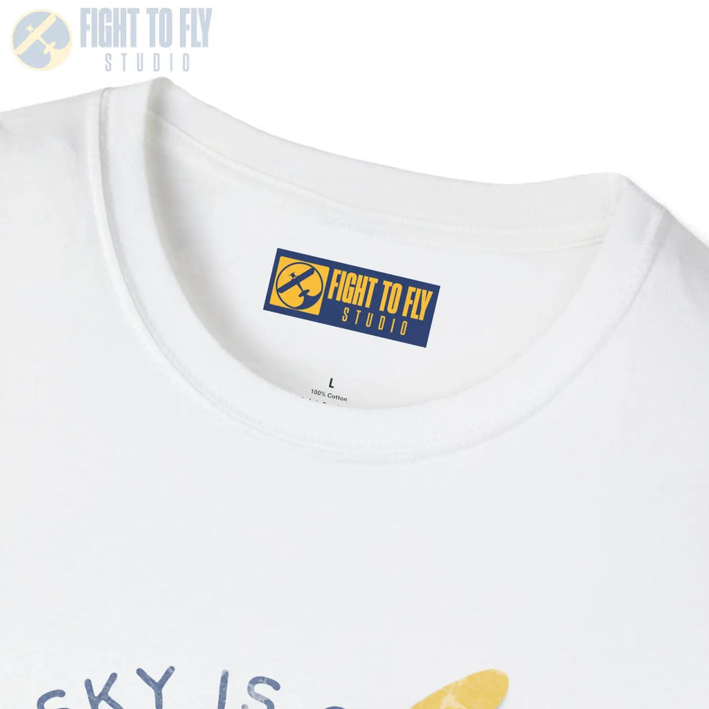 The Sky Is Calling Adventure Awaits Tee - T-Shirt - Pilot gifts - WWII warbird t-shirt