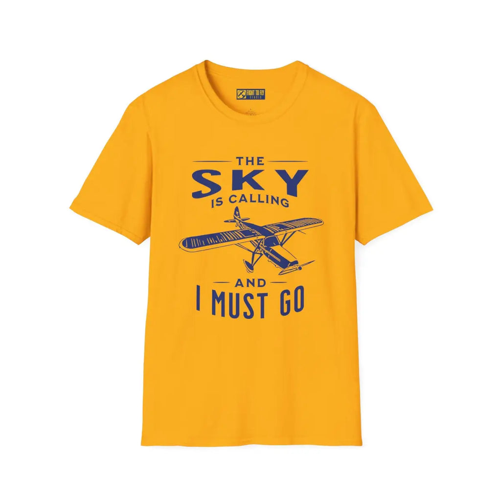 The Sky is Calling and I Must Go - Fairchild - T-Shirt - Pilot gifts - WWII warbird t-shirt