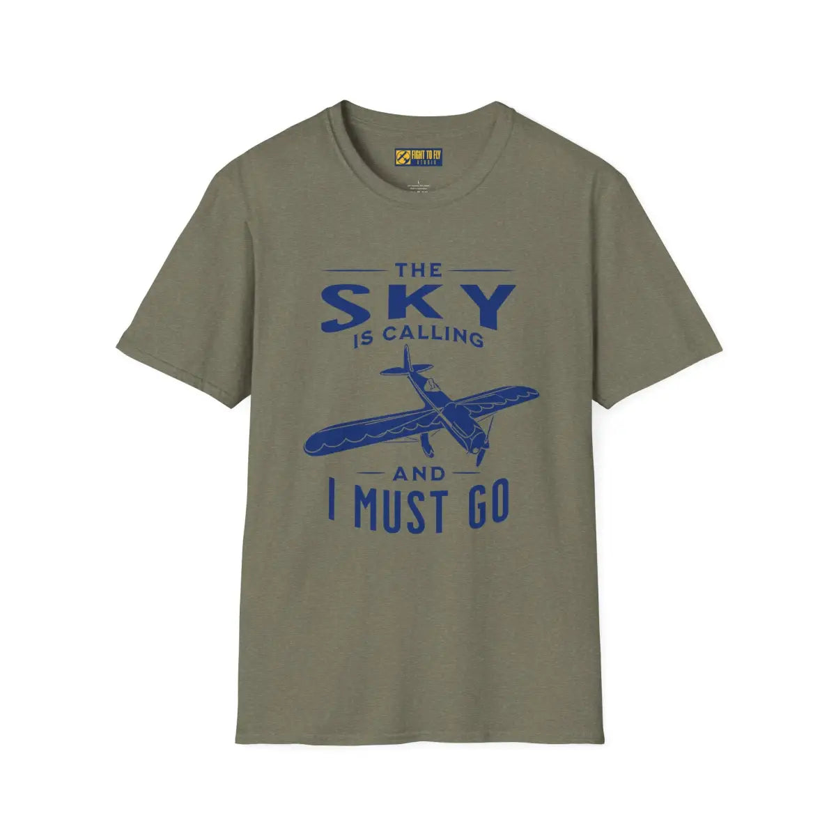 The Sky is Calling and I Must Go - Ryan ST-A - T-Shirt - Gifts for pilots - Aviation apparel