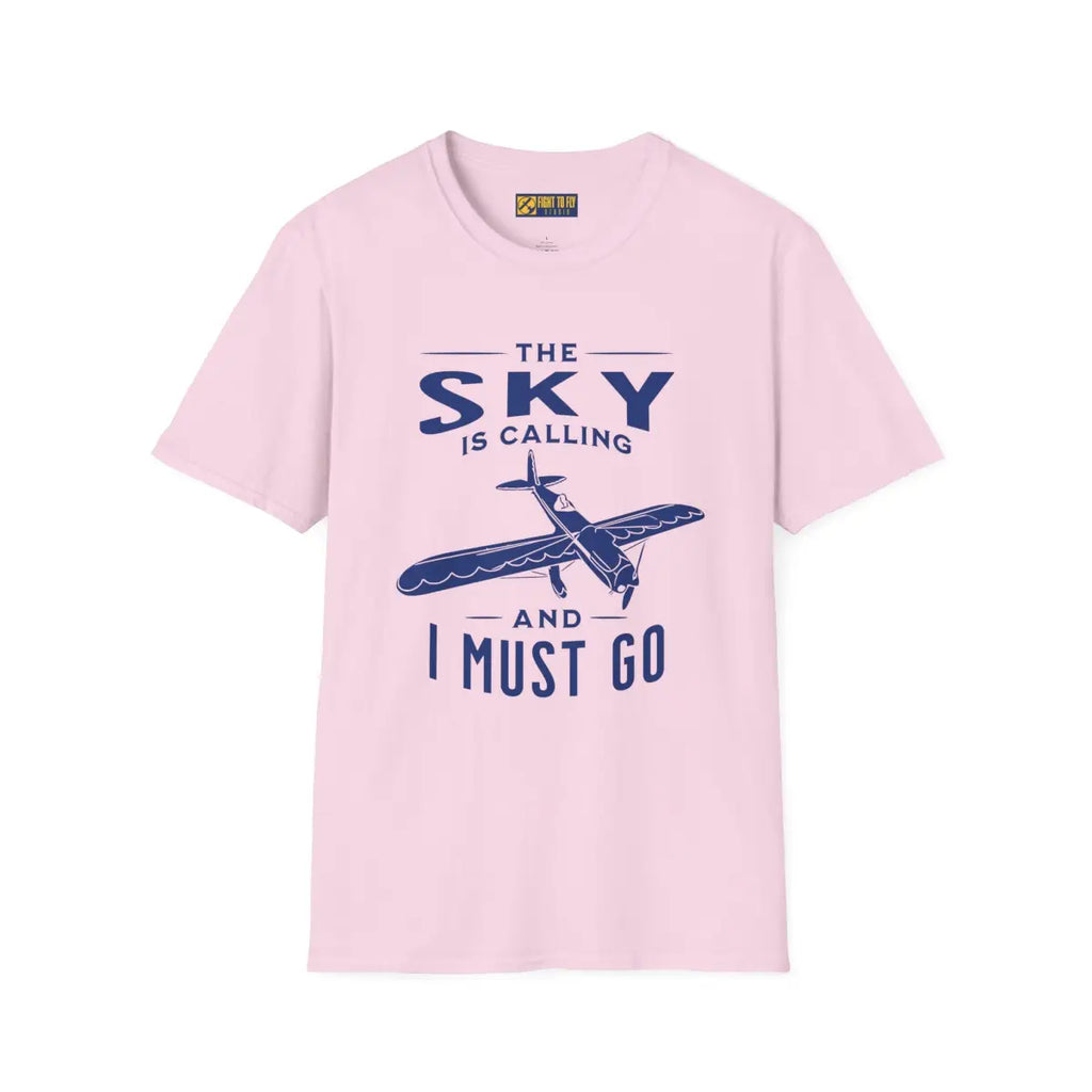 The Sky is Calling and I Must Go - Ryan ST-A - T-Shirt - Pilot gifts - WWII warbird t-shirt