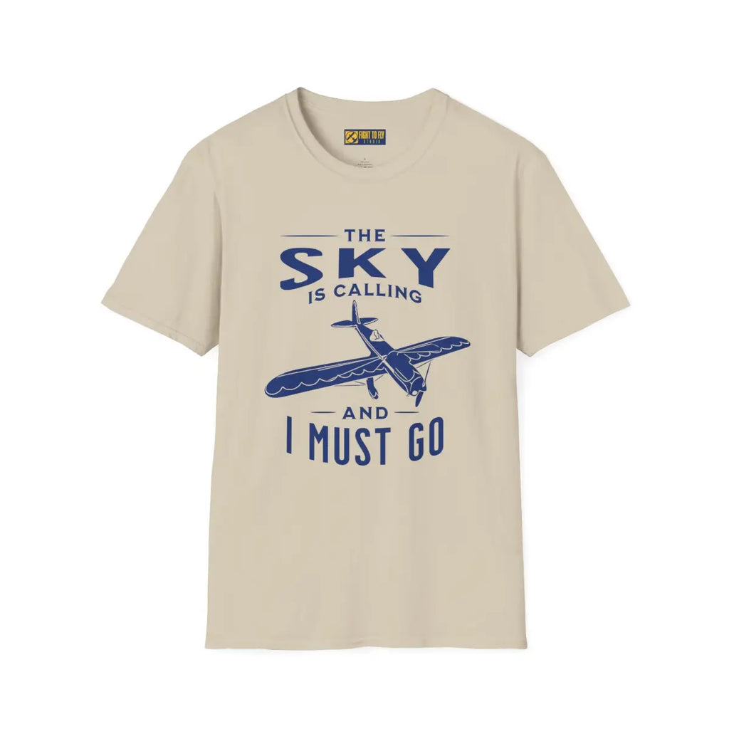 The Sky is Calling and I Must Go - Ryan ST-A - T-Shirt - Pilot gifts - WWII warbird t-shirt