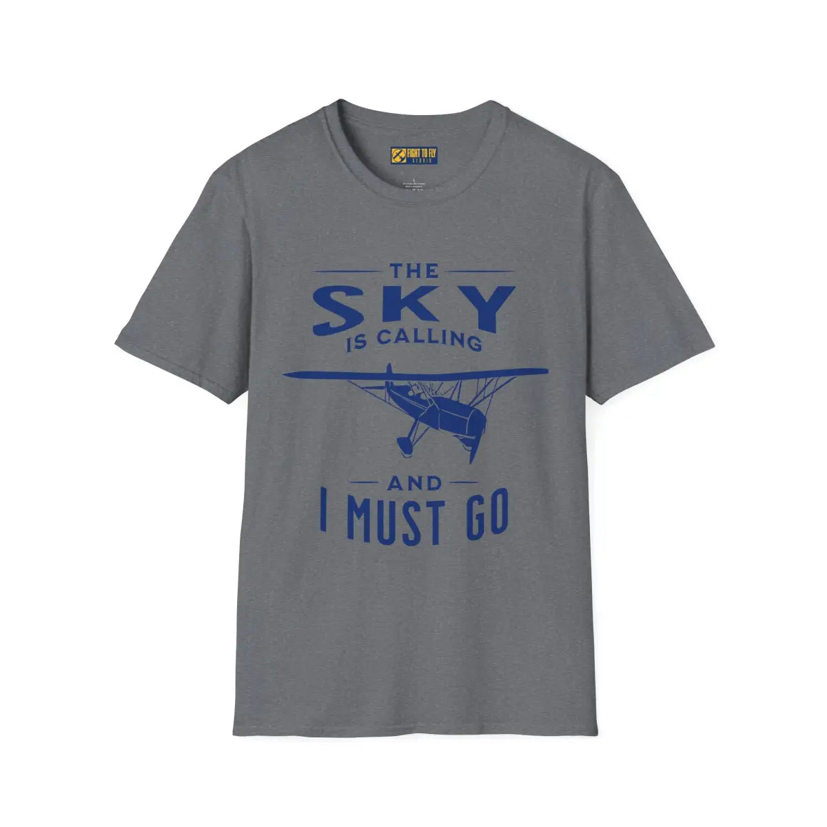 The Sky is Calling and I Must Go - Vintage Aircraft - T-Shirt - Gifts for pilots - Aviation apparel