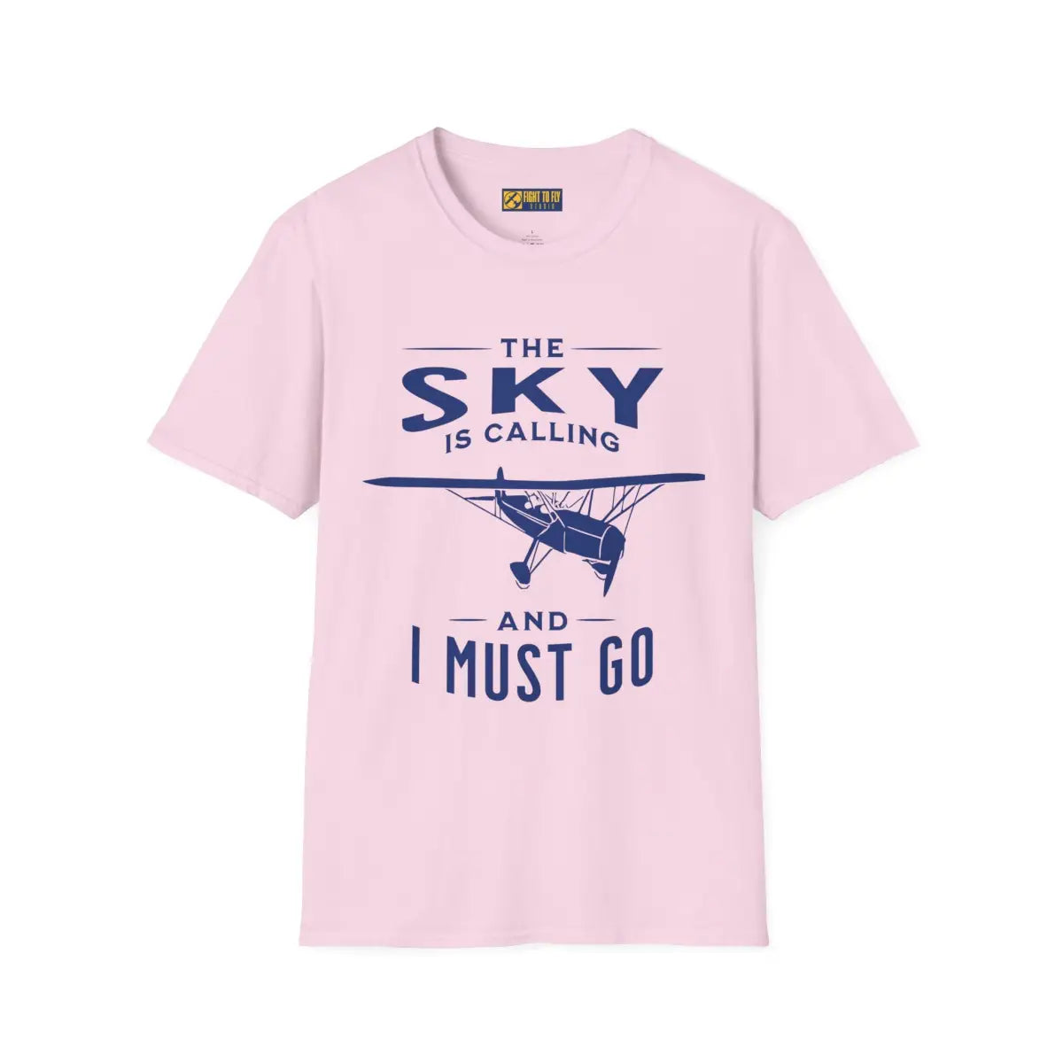 The Sky is Calling and I Must Go - Vintage Aircraft - T-Shirt - Pilot gifts - WWII warbird t-shirt