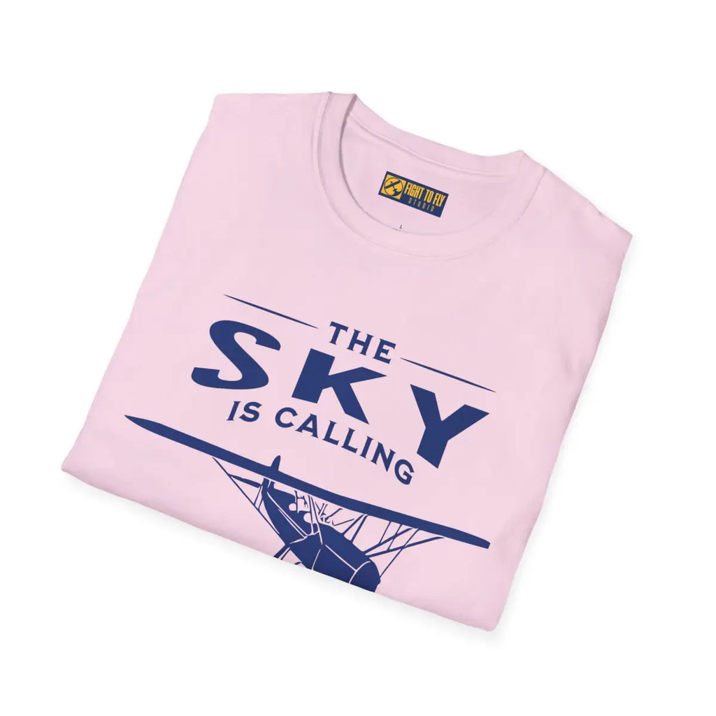 The Sky is Calling and I Must Go - Vintage Aircraft - T-Shirt - Gifts for pilots - Aviation apparel