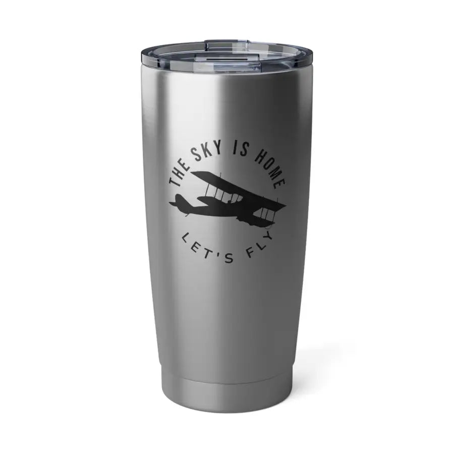 The Sky is Home Let’s Fly 20oz Tumbler - Mug - Pilot gifts - WWII warbird t-shirt