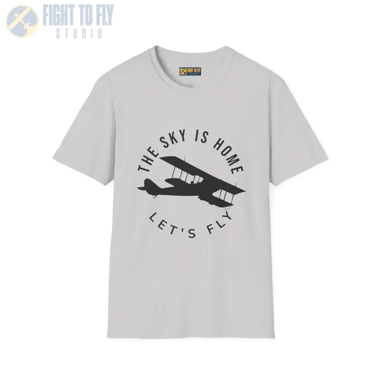 The Sky is Home Let’s Fly - Tee - T-Shirt - Pilot gifts - WWII warbird t-shirt