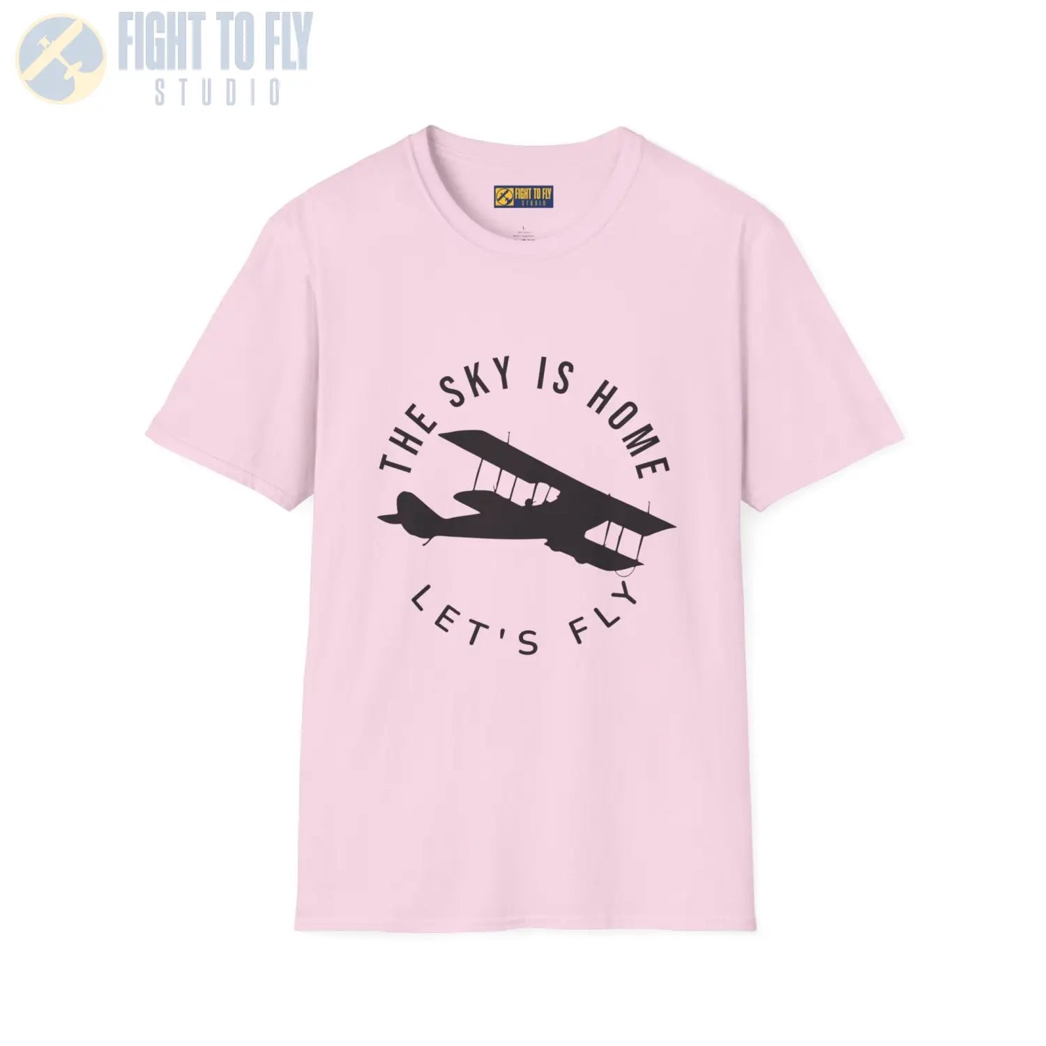 The Sky is Home Let’s Fly - Tee - T-Shirt - Pilot gifts - WWII warbird t-shirt