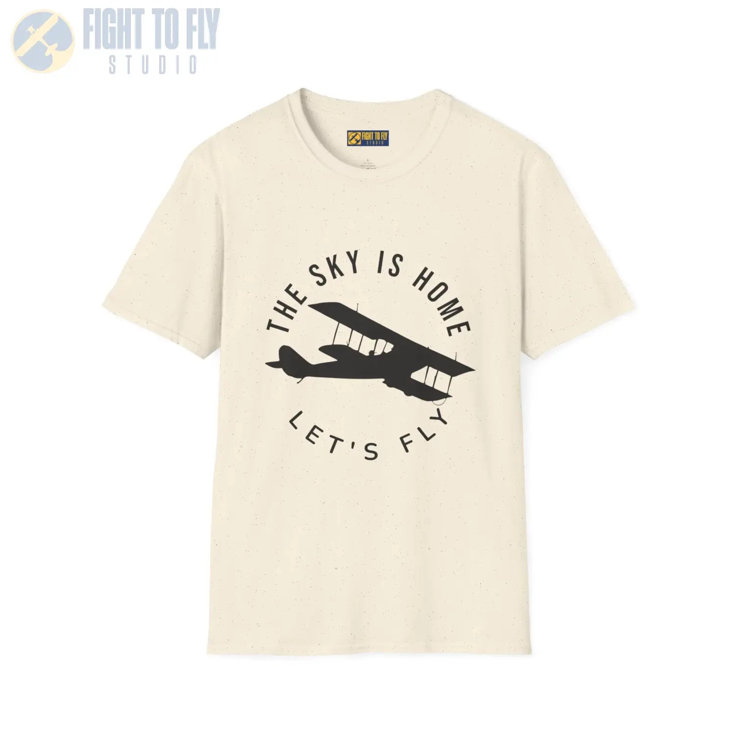 The Sky is Home Let’s Fly - Tee - T-Shirt - Pilot gifts - WWII warbird t-shirt