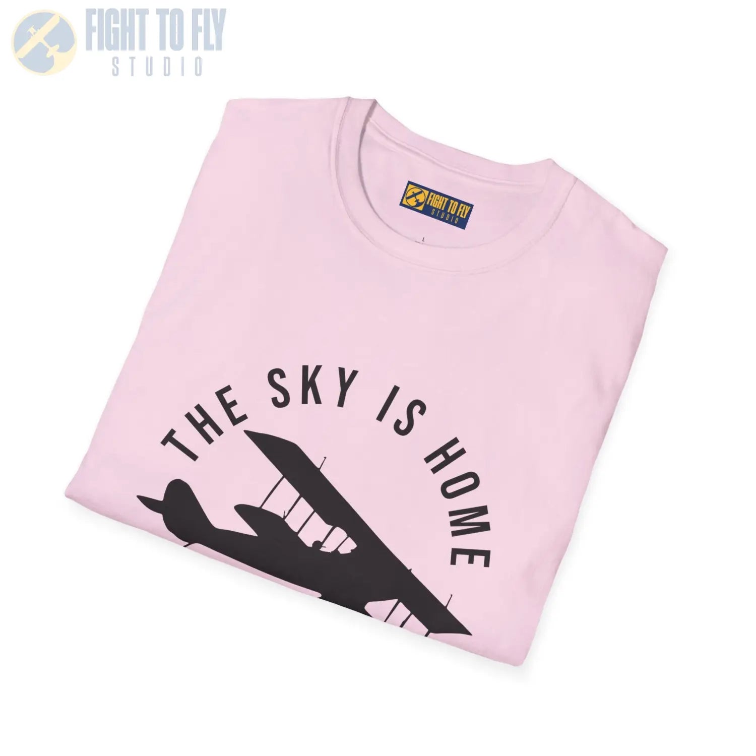 The Sky is Home Let’s Fly - Tee - T-Shirt - Pilot gifts - WWII warbird t-shirt