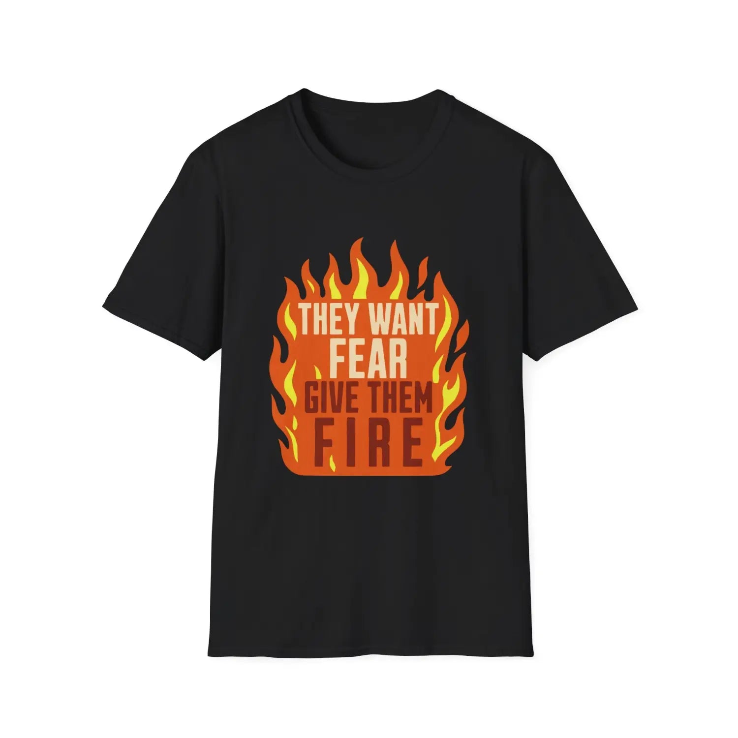 They Want Fear – Give Them Fire - T-Shirt - Pilot gifts - WWII warbird t-shirt