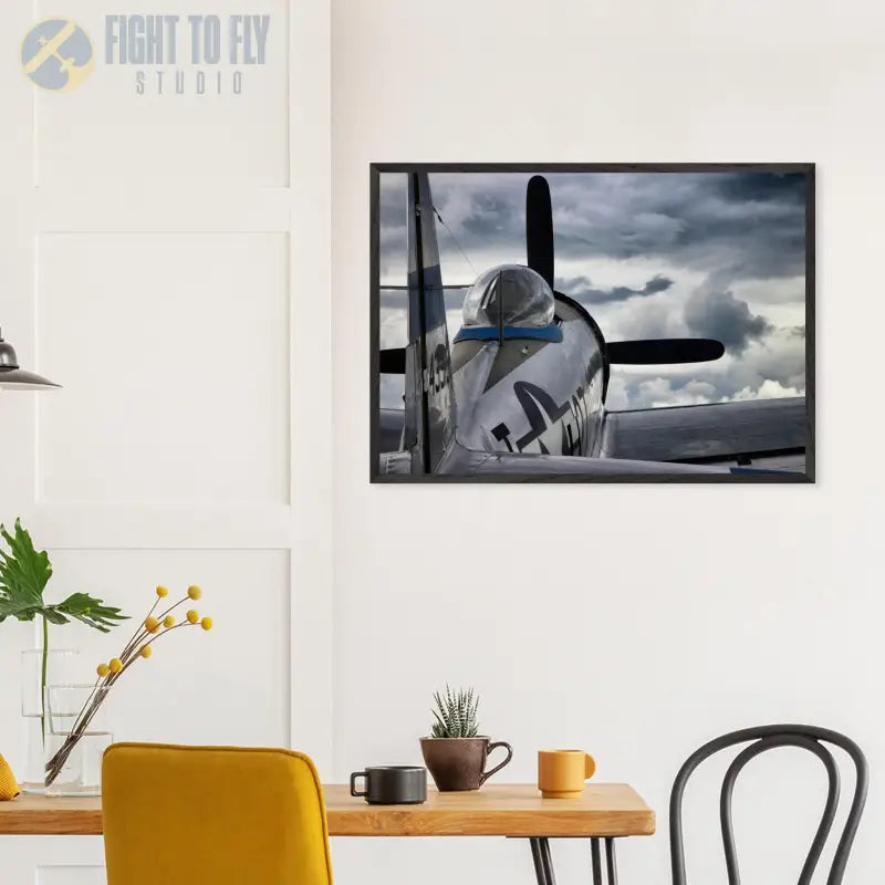 Thunder Overhead: Republic P-47D and the Storm - Print Material - Gifts for pilots - Aviation apparel