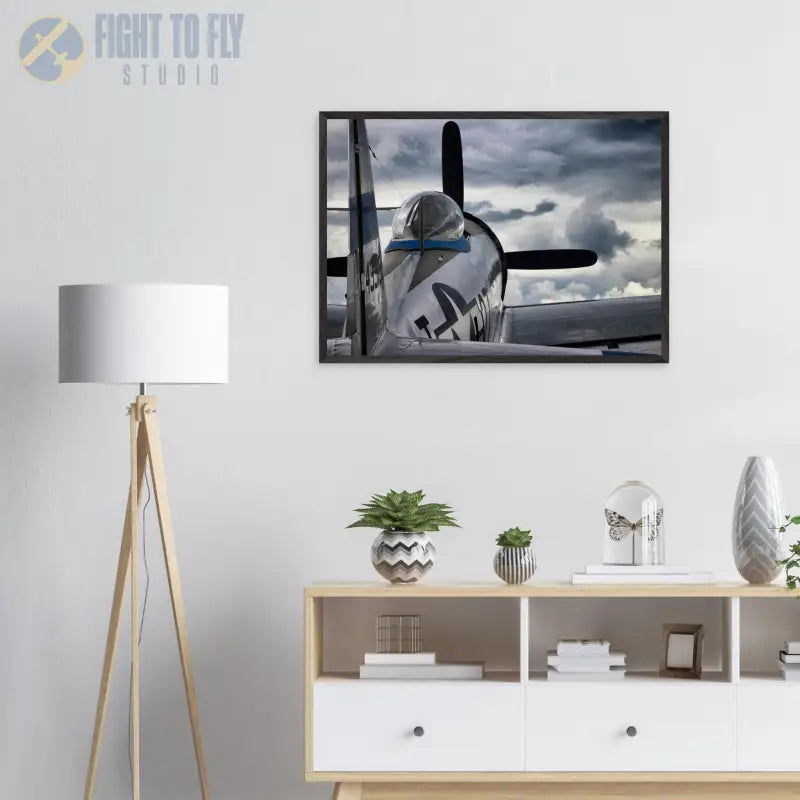 Thunder Overhead: Republic P-47D and the Storm - Print Material - Gifts for pilots - Aviation apparel