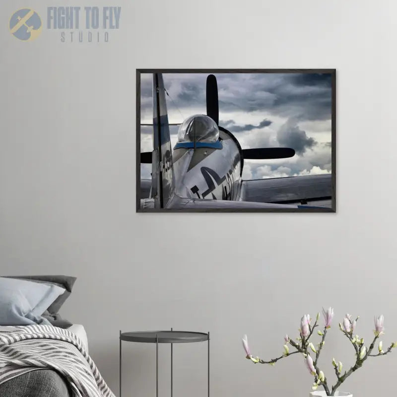 Thunder Overhead: Republic P-47D and the Storm - Print Material - Gifts for pilots - Aviation apparel