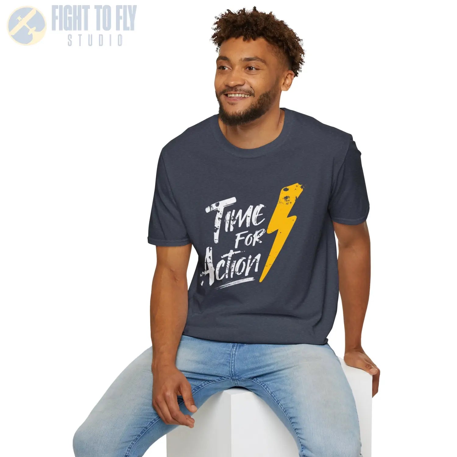 Time for Action - T-Shirt - Pilot gifts - WWII warbird t-shirt