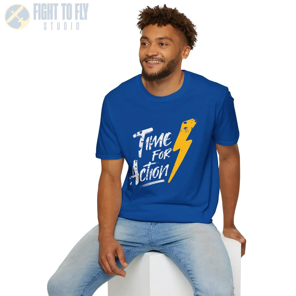 Time for Action - T-Shirt - Pilot gifts - WWII warbird t-shirt