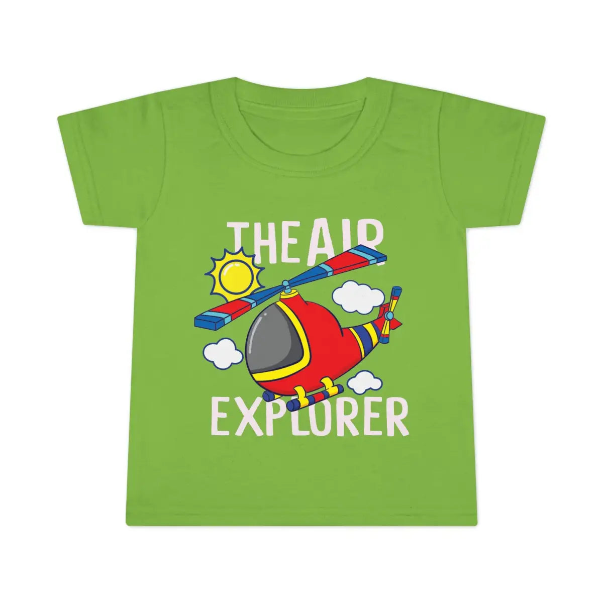 Toddler Air Explorer T-Shirt Kids Aviation Tee Helicopter Theme - clothes - Pilot gifts - WWII warbird t-shirt