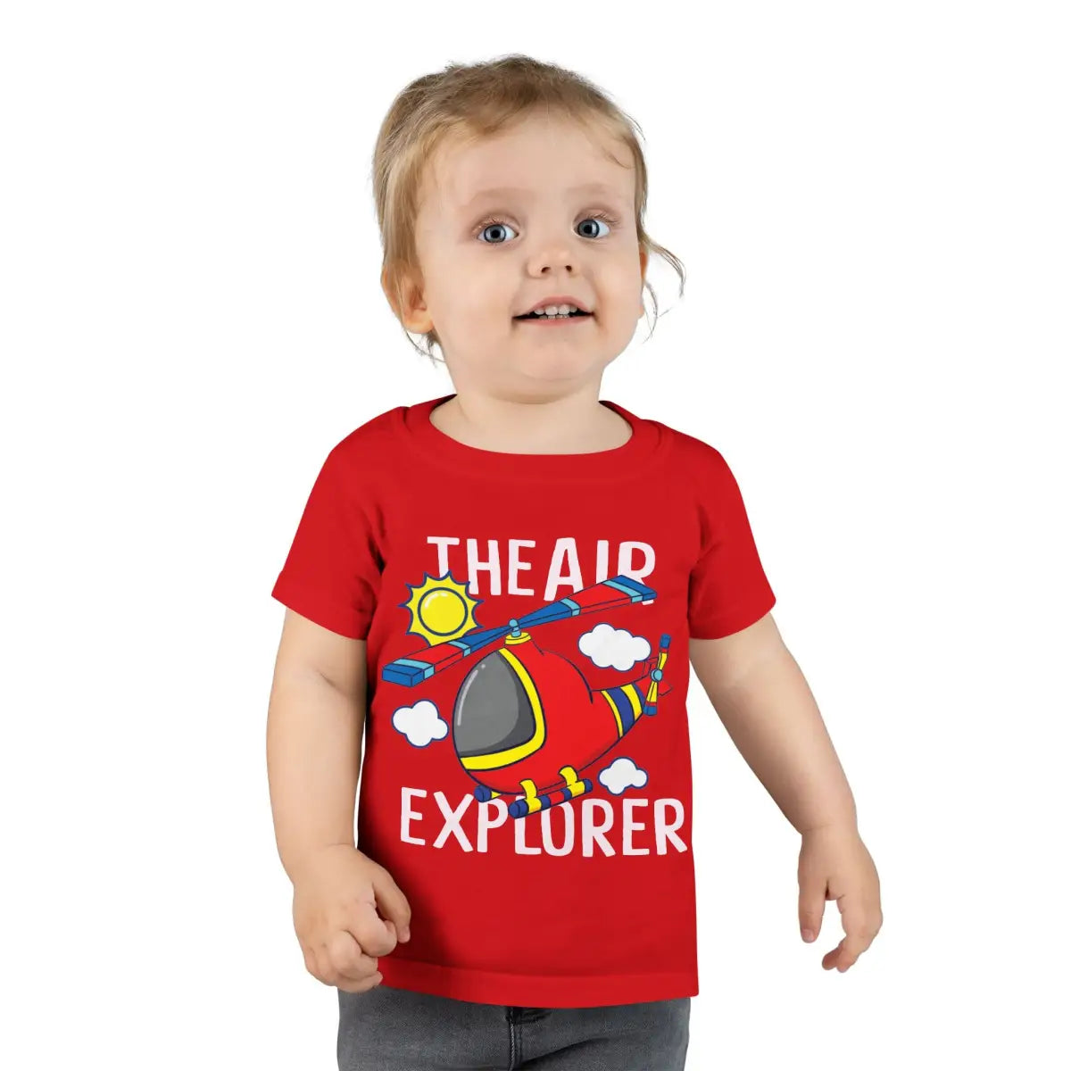Toddler Air Explorer T-Shirt Kids Aviation Tee Helicopter Theme - clothes - Pilot gifts - WWII warbird t-shirt