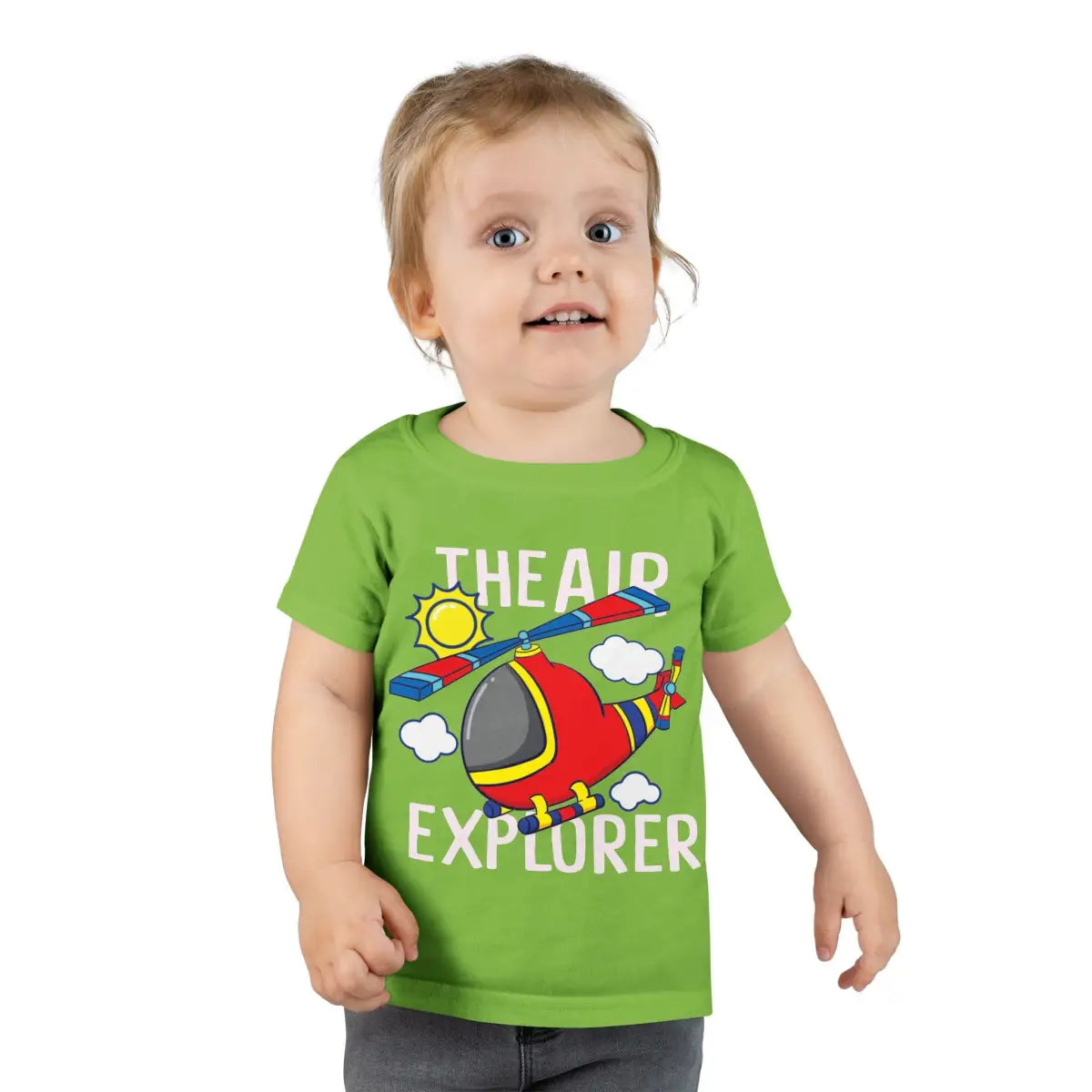 Toddler Air Explorer T-Shirt Kids Aviation Tee Helicopter Theme - clothes - Pilot gifts - WWII warbird t-shirt