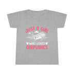 Toddler Airplane Lover T-Shirt Cute Kids Tee for Fans - clothes - Pilot gifts - WWII warbird t-shirt