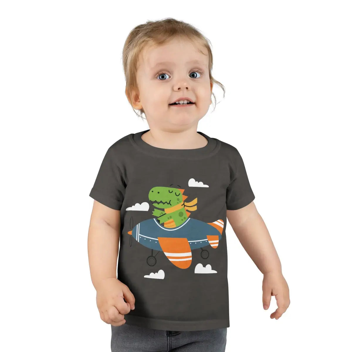 Toddler Dinosaur T-Shirt Cute Dino Tee - Kids clothes - Pilot gifts - WWII warbird t-shirt
