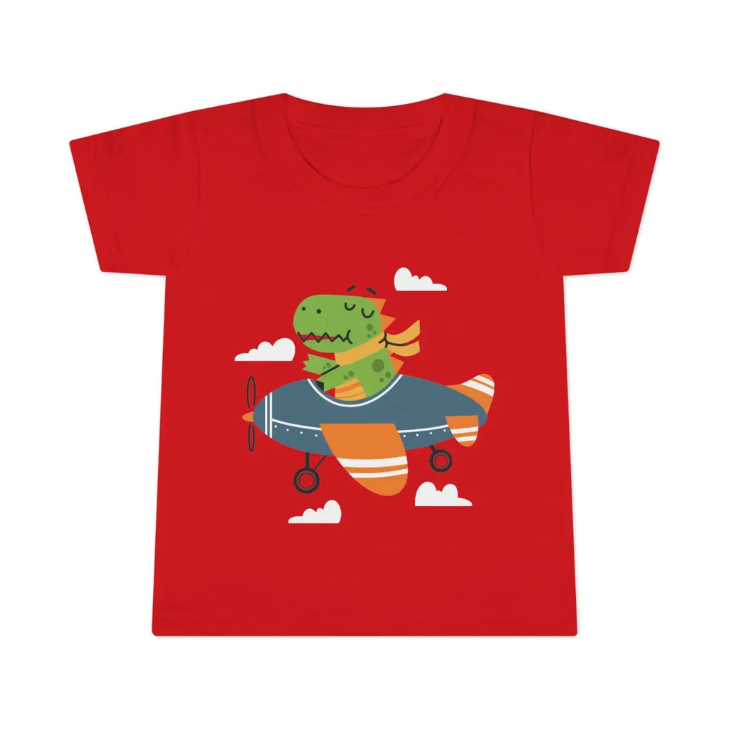 Toddler Dinosaur T-Shirt Cute Dino Tee - Kids clothes - Gifts for pilots - Aviation apparel