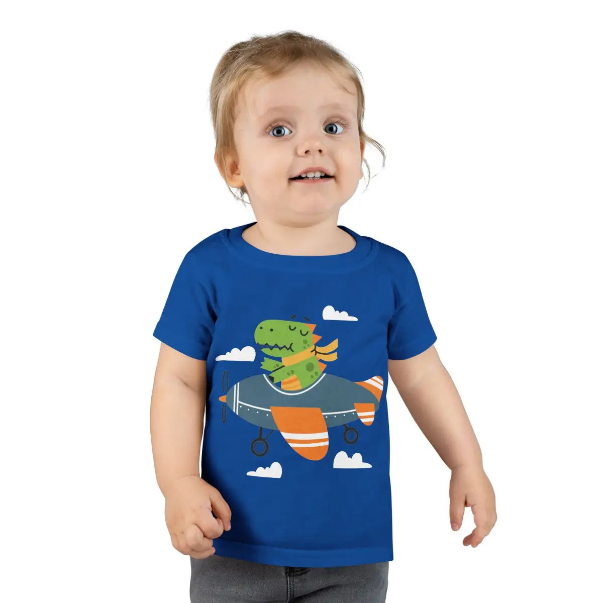 Toddler Dinosaur T-Shirt Cute Dino Tee - Kids clothes - Pilot gifts - WWII warbird t-shirt