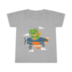 Toddler Dinosaur T-Shirt Cute Dino Tee - Kids clothes - Pilot gifts - WWII warbird t-shirt