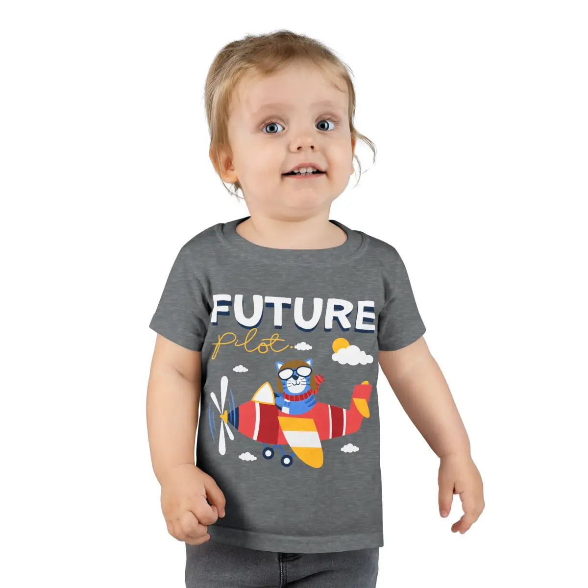 Toddler Future Pilot T-Shirt Kids Plane Shirt Aviation Gift - clothes - Gifts for pilots - apparel