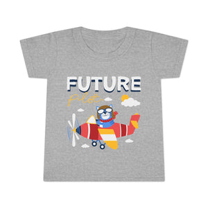 Toddler Future Pilot T-Shirt Kids Plane Shirt Aviation Gift - clothes
