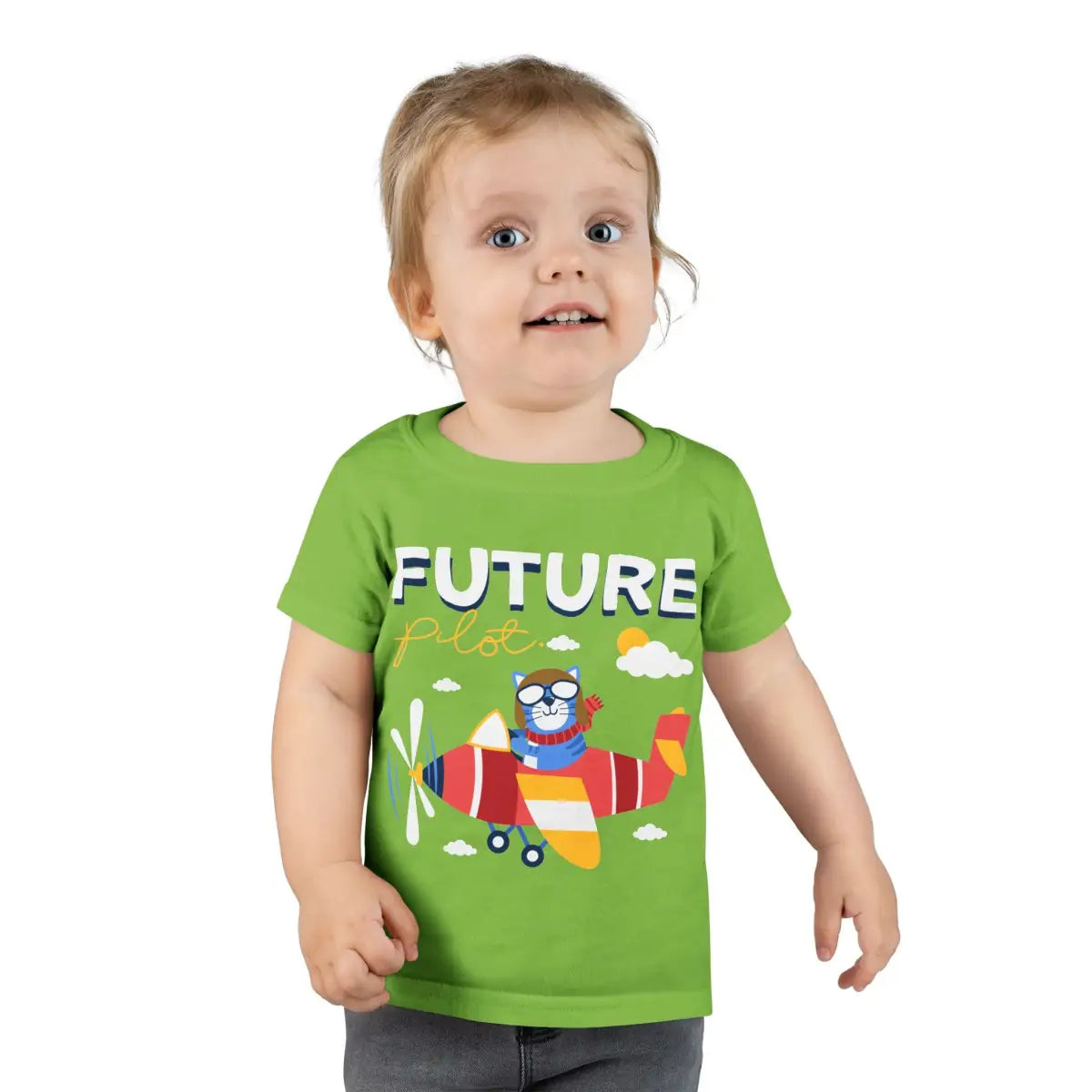 Toddler Future Pilot T-Shirt Kids Plane Shirt Aviation Gift - clothes - gifts - WWII warbird t-shirt