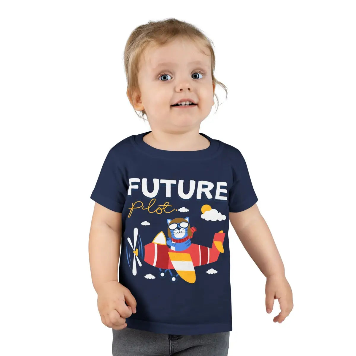 Toddler Future Pilot T-Shirt Kids Plane Shirt Aviation Gift - clothes - Gifts for pilots - apparel