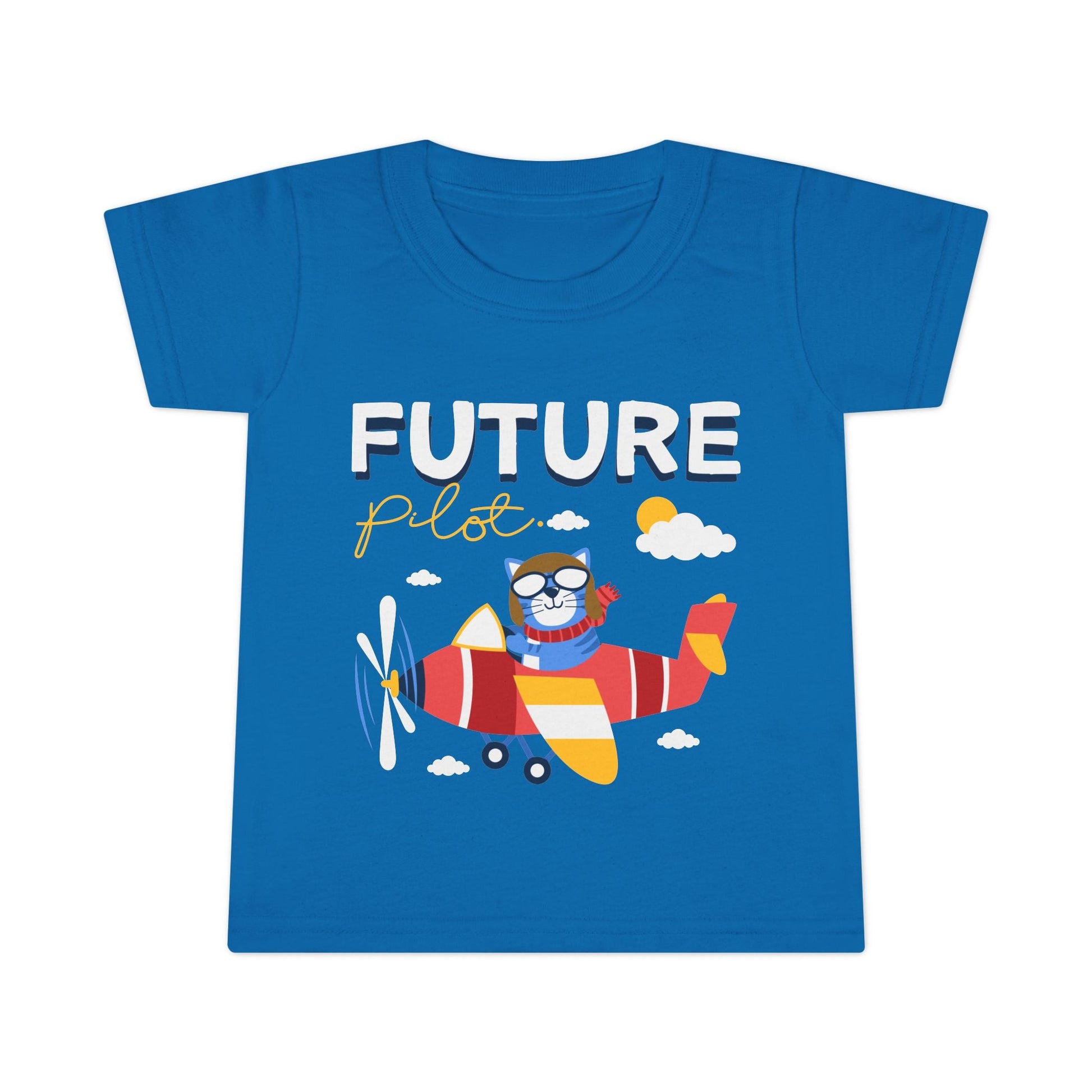 Toddler Future Pilot T-Shirt Kids Plane Shirt Aviation Gift - clothes