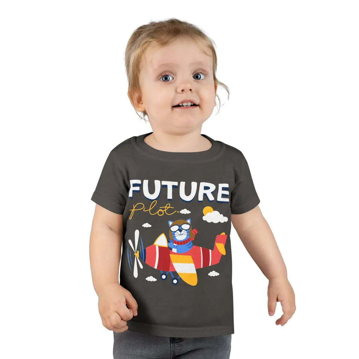 Toddler Future Pilot T-Shirt Kids Plane Shirt Aviation Gift - clothes - Gifts for pilots - apparel