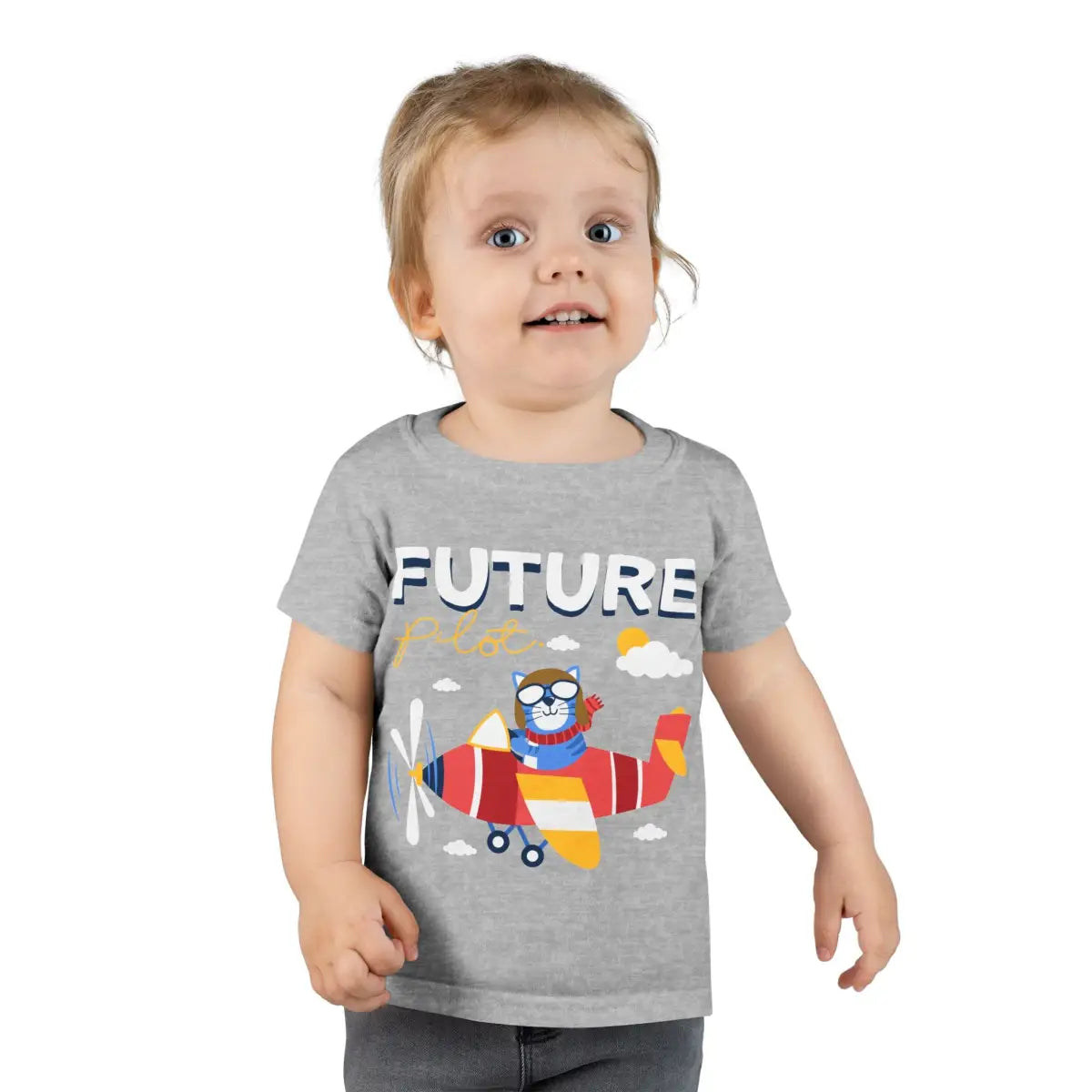 Toddler Future Pilot T-Shirt Kids Plane Shirt Aviation Gift - clothes - Gifts for pilots - apparel