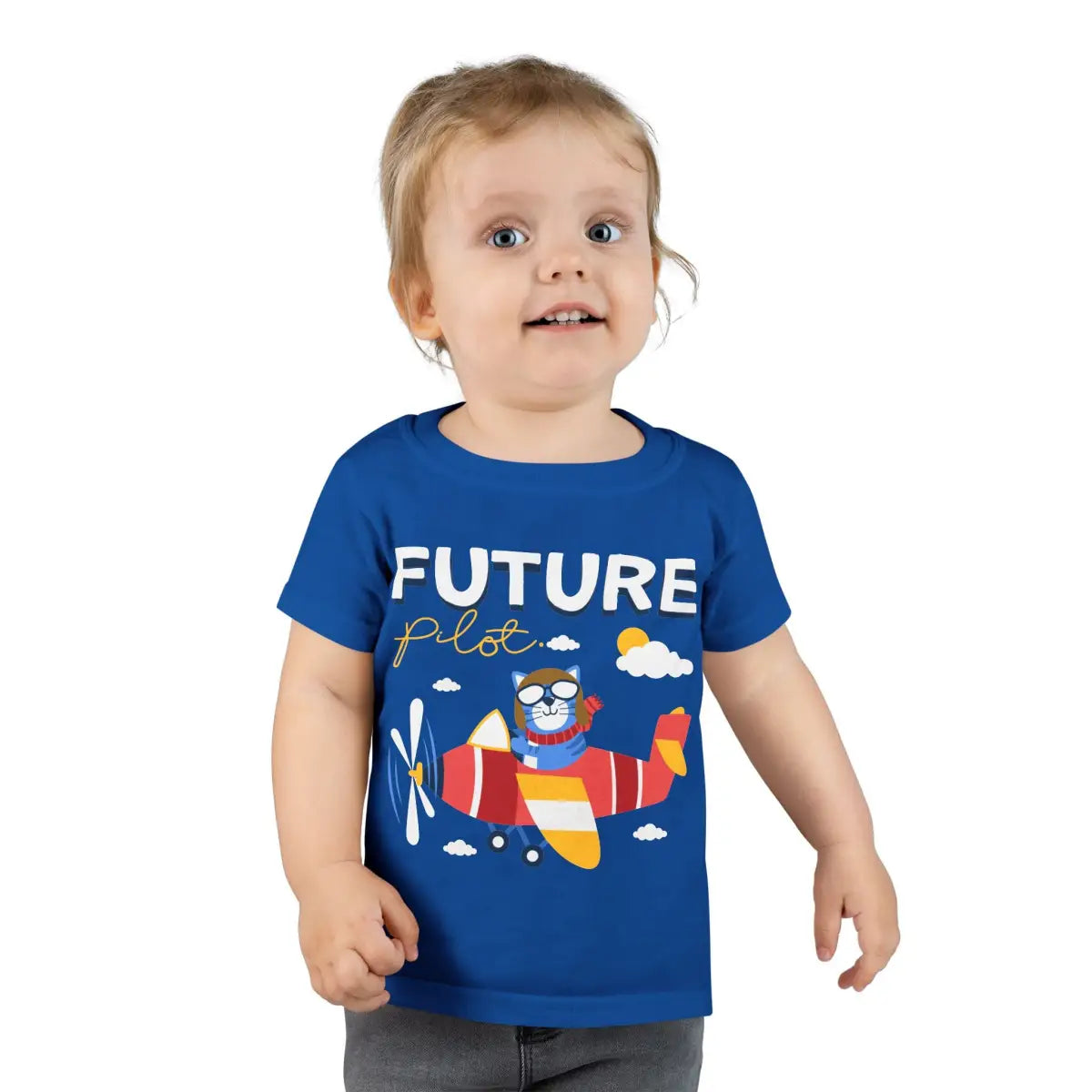 Toddler Future Pilot T-Shirt Kids Plane Shirt Aviation Gift - clothes - gifts - WWII warbird t-shirt