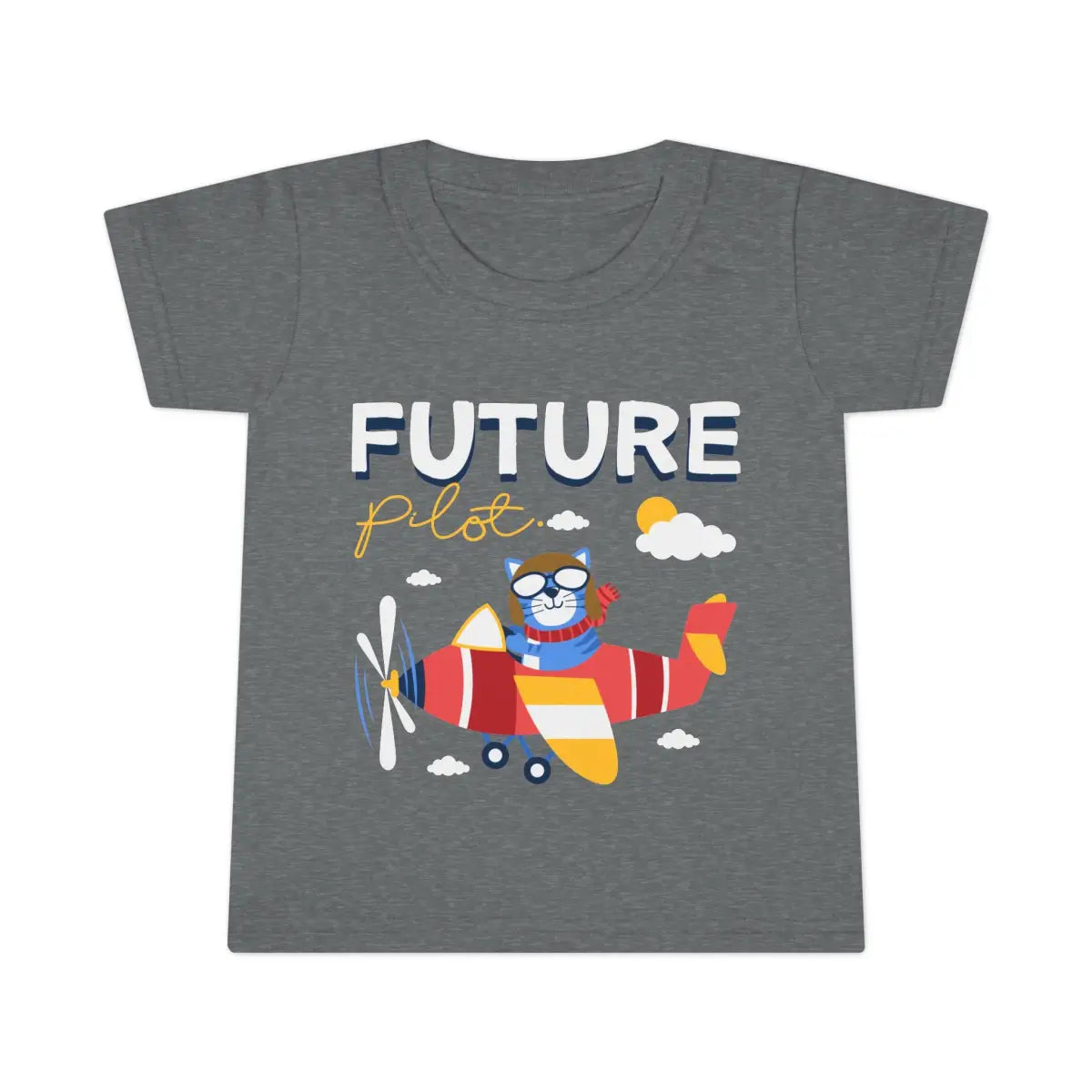 Toddler Future Pilot T-Shirt Kids Plane Shirt Aviation Gift - clothes - gifts - WWII warbird t-shirt