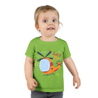 Toddler Helicopter T-Shirt - Fun Playful Kids Tee - clothes - Pilot gifts - WWII warbird t-shirt