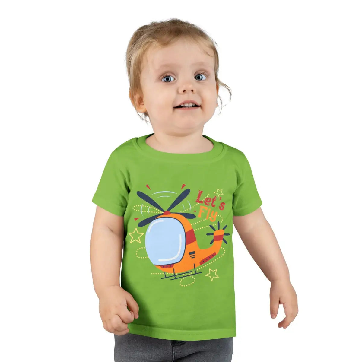 Toddler Helicopter T-Shirt - Fun Playful Kids Tee - clothes - Pilot gifts - WWII warbird t-shirt