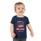 Toddler Plane Lover T-Shirt Just a Girl Who Loves Planes Kids Aviation Tee - clothes - Pilot gifts - WWII warbird