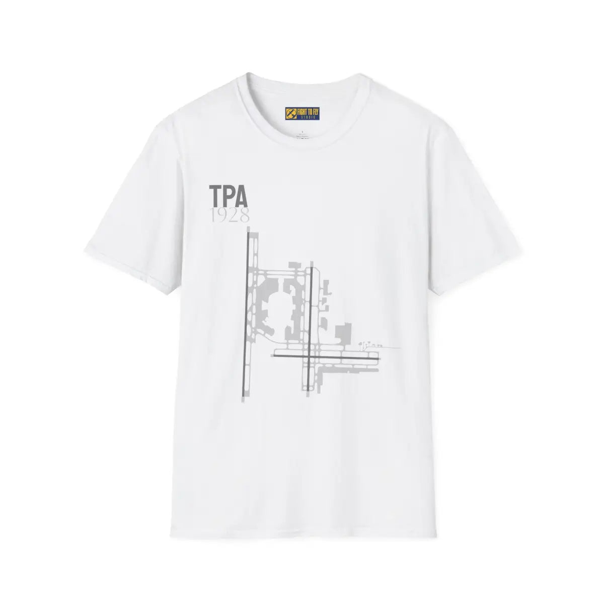 TPA Tampa International - 1928 - Tee - T-Shirt - Pilot gifts - WWII warbird t-shirt