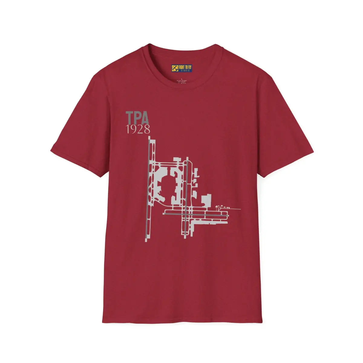 TPA Tampa International - 1928 - Tee - T-Shirt - Pilot gifts - WWII warbird t-shirt
