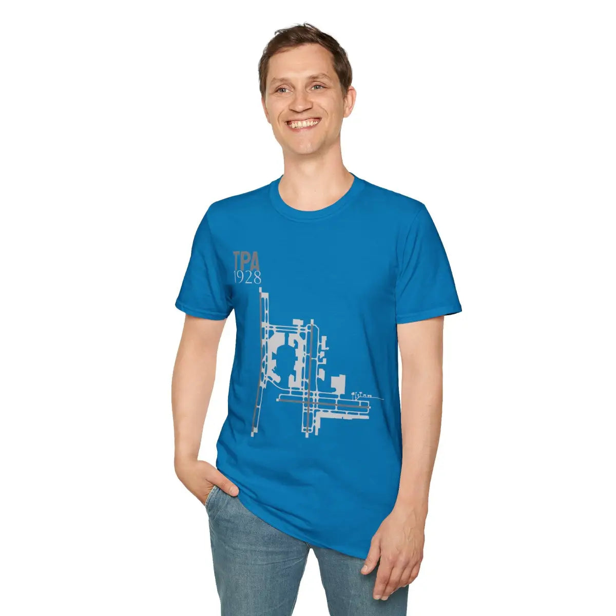 TPA Tampa International - 1928 - Tee - T-Shirt - Gifts for pilots - Aviation apparel
