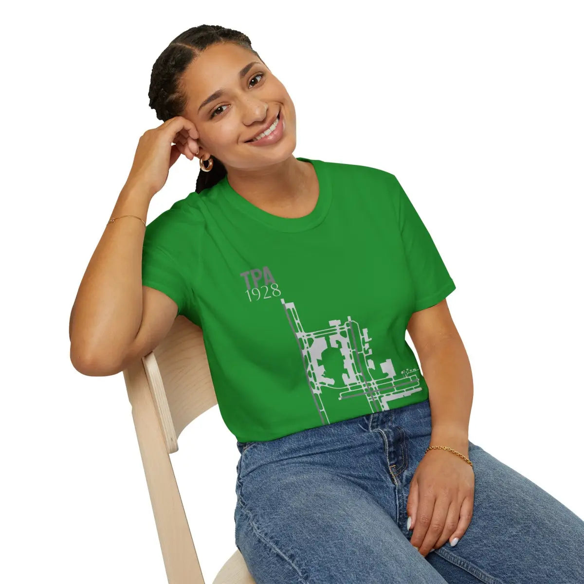 TPA Tampa International - 1928 - Tee - T-Shirt - Gifts for pilots - Aviation apparel