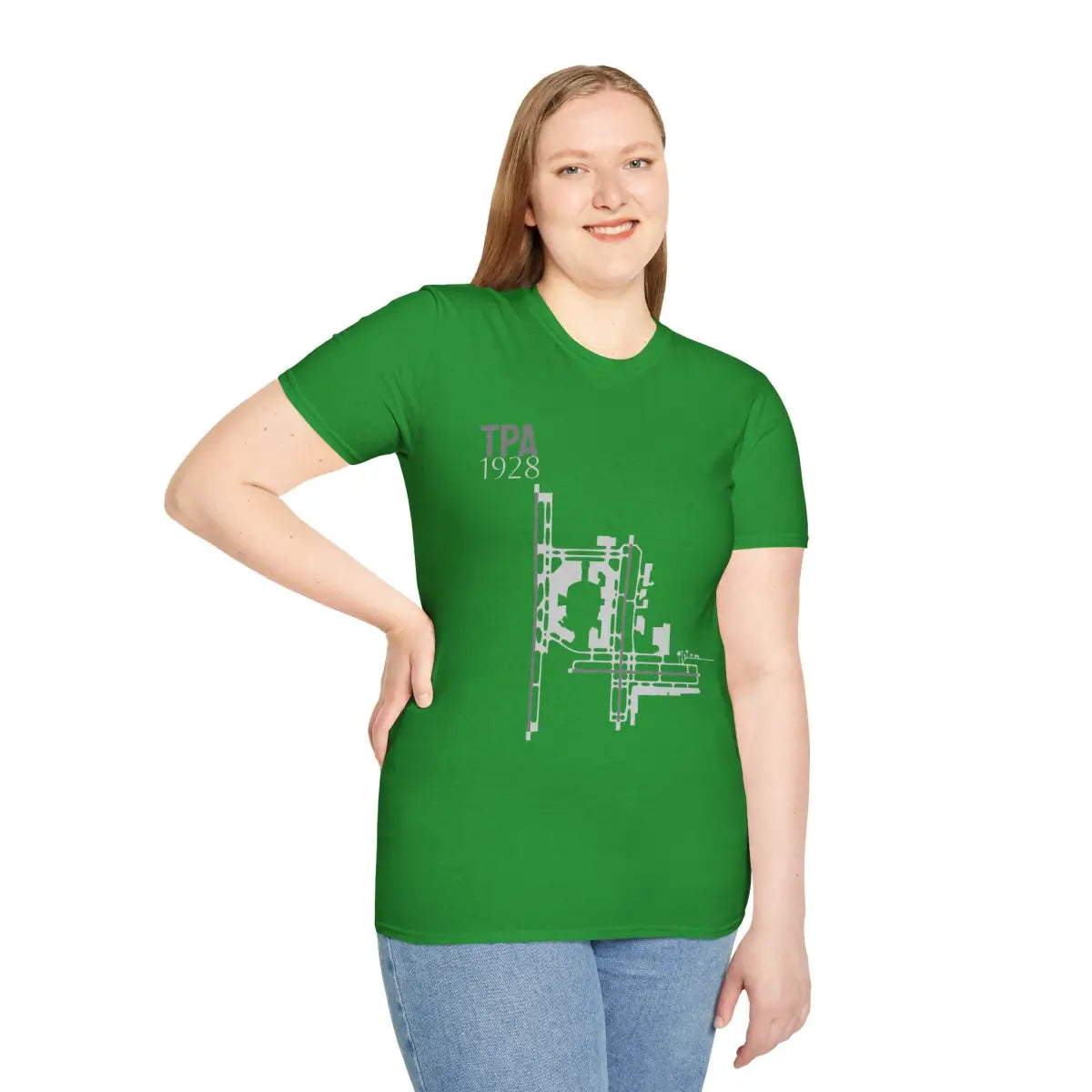 TPA Tampa International - 1928 - Tee - T-Shirt - Gifts for pilots - Aviation apparel
