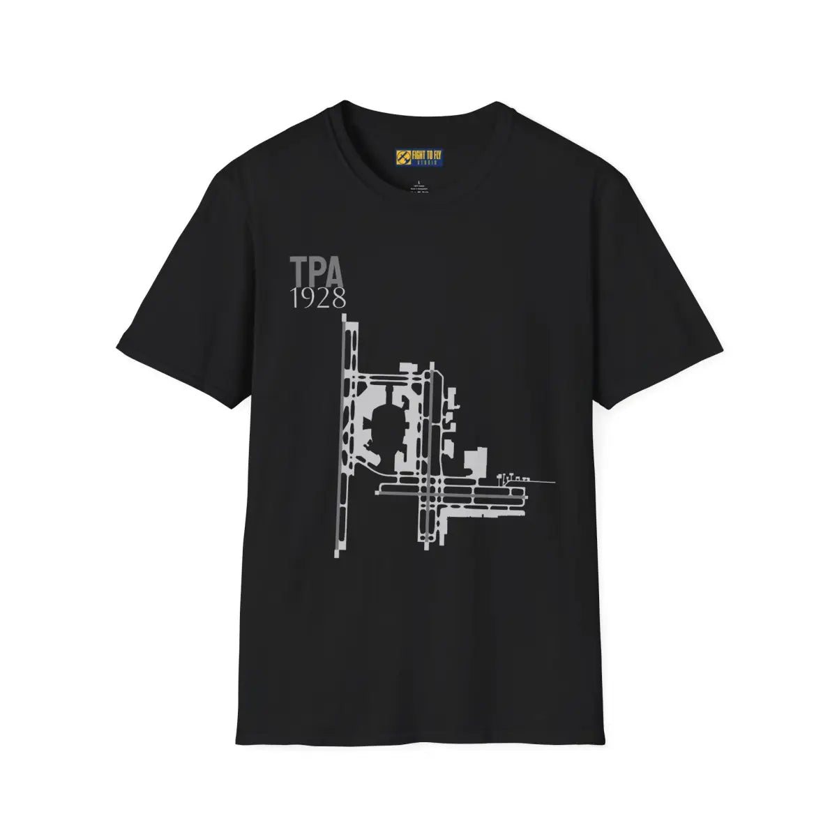 TPA Tampa International - 1928 - Tee - T-Shirt - Gifts for pilots - Aviation apparel
