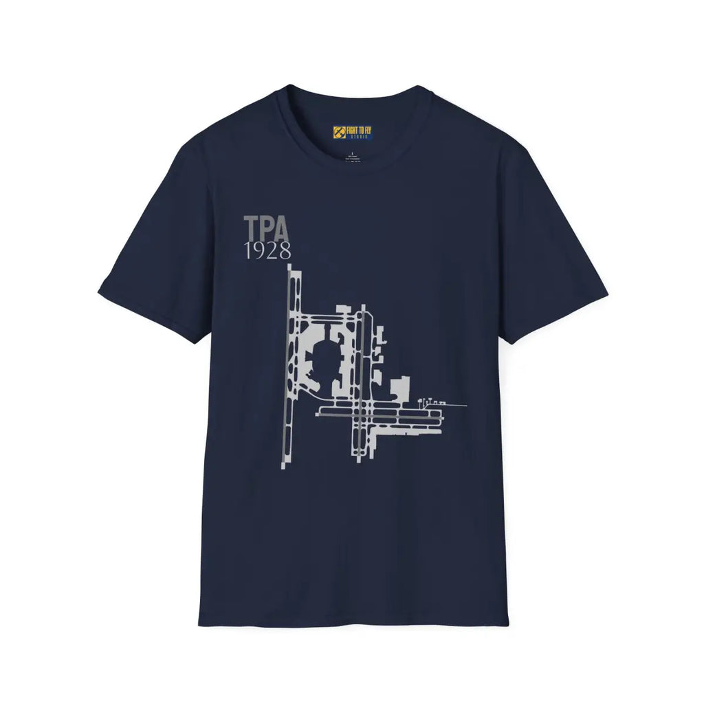 TPA Tampa International - 1928 - Tee - T-Shirt - Gifts for pilots - Aviation apparel