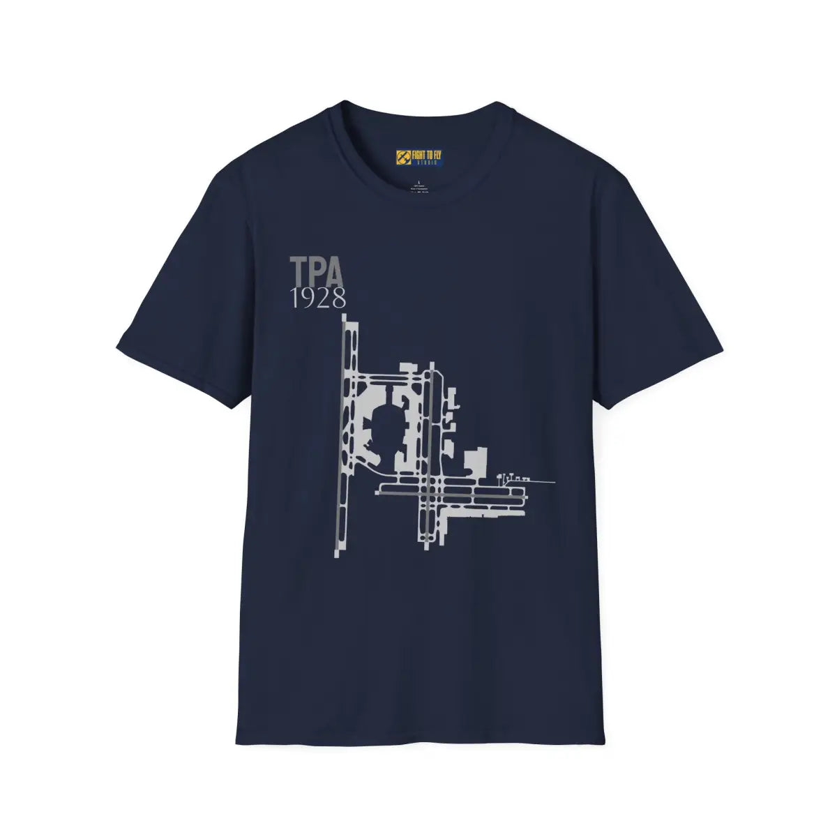 TPA Tampa International - 1928 - Tee - T-Shirt - Gifts for pilots - Aviation apparel