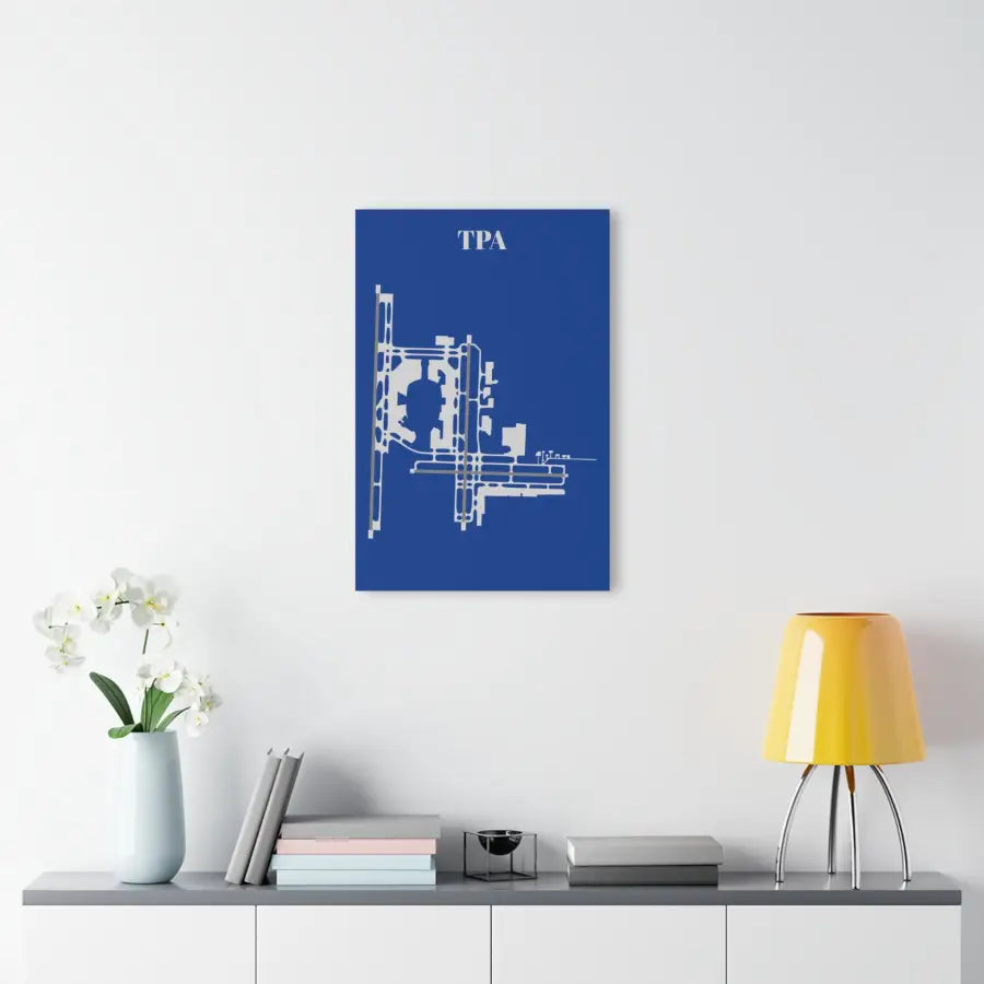 TPA - Tampa International Acrylic Print - Home Decor - Gifts for pilots - Aviation apparel